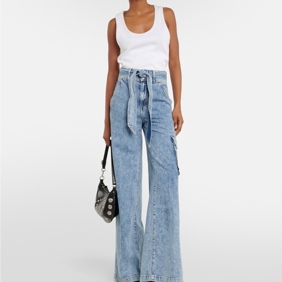 Veronica Beard Belisa High Waist Cargo Jeans - Women’s Size 27 - New With Tags - Picture 2 of 11